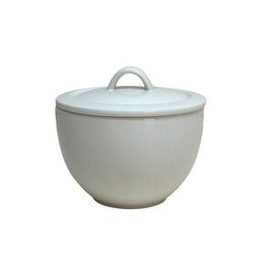 Villeroy & Boch Universal 7.5 oz Sugar‎ Bowl Dish w/Lid Premium Porcelain White